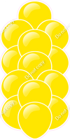 Yellow - Balloon Tower - Flat