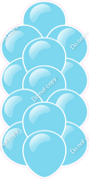Baby Blue - Balloon Tower - Flat