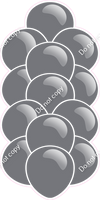 Silver - Balloon Tower - Flat