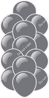 Silver - Balloon Tower - Flat