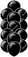 Black - Balloon Tower - Flat