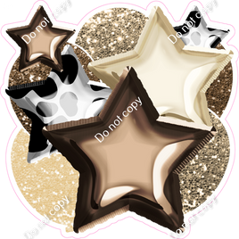 Cowboy Balloon Star Bundle