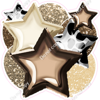 Cowboy Balloon Star Bundle