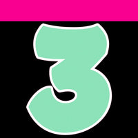 Flat - 12" BBT 41 pc Number Sets