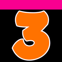 Flat - 12" BBT 41 pc Number Sets