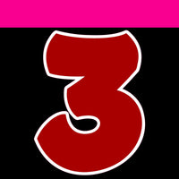 Flat - 12" BBT 41 pc Number Sets