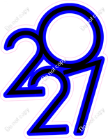 Flat - 2027 Line Print