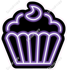 NEON - Purple Cupcake