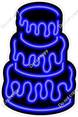 NEON - Blue Cake