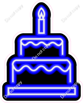 NEON - Blue Cake
