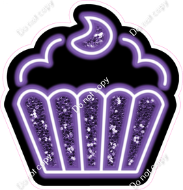 NEON - Purple Cupcake - Sparkle