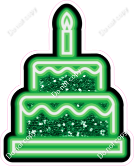 NEON - Green Cake - Sparkle
