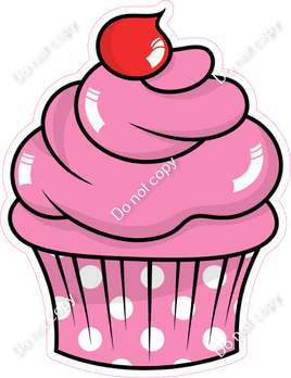 Cartoon Cupcake - Bubblegum