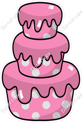 Cartoon Cake - Bubblegum