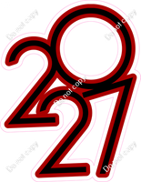 Flat - 2027 Line Print