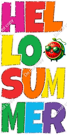 5 pc LG Hello Summer Watermelon EZ Sets