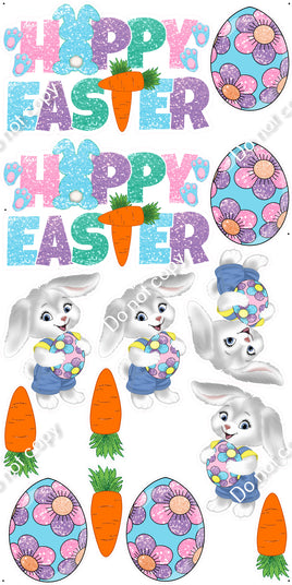 14 pc Easter Theme0191