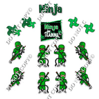 16 pc Ninja Theme