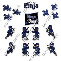 16 pc Ninja Theme