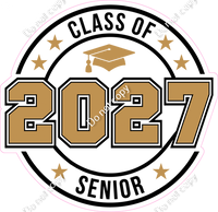 Flat - Class of 2027 Senior