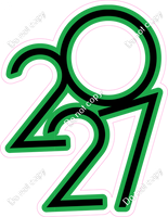 Flat - 2027 Line Print