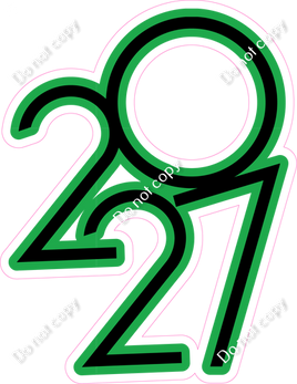 Flat - 2027 Line Print