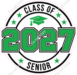 Flat - Class of 2027 Senior