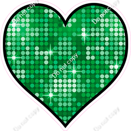 Disco - Green - Outlined