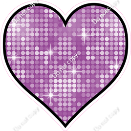 Disco - Lavender - Outlined