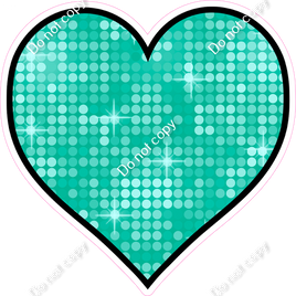 Disco - Mint - Outlined