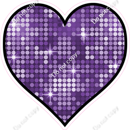 Disco - Purple - Outlined