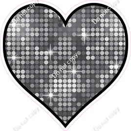 Disco - Silver - Outlined