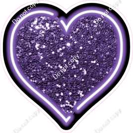 NEON - Purple Heart - Sparkle