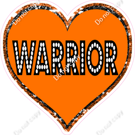 Orange Warrior Heart