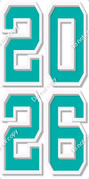 2026 Varsity Letters - Flat - Choose Color