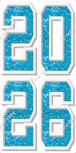 2026 Varsity Letters - Sparkle - Choose Color