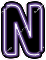 NEON 23.5" Individuals - Purple