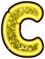 NEON 23.5" Individuals - Sparkle Yellow