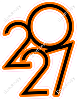 Flat - 2027 Line Print
