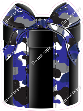 Blue Camo & Black Present - Style 3