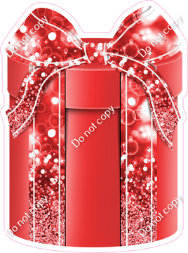 Bokeh - Red Present - Style 3