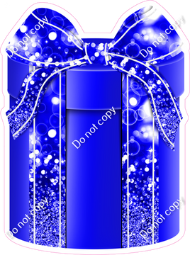 Bokeh - Blue Present - Style 3