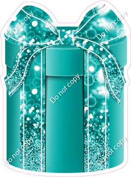 Bokeh - Teal Present - Style 3