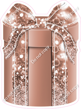 Bokeh - Rose Gold Present - Style 3