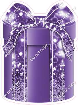 Bokeh - Purple Present - Style 3