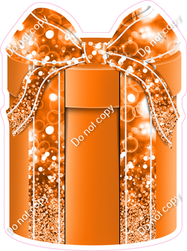 Bokeh - Orange Present - Style 3