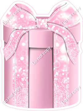 Bokeh - Baby Pink Present - Style 3