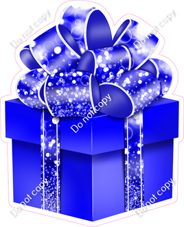 Bokeh - Blue Present - Style 2