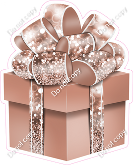 Bokeh - Rose Gold Present - Style 2