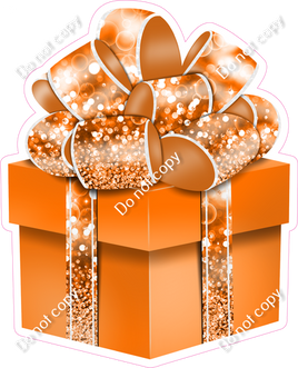 Bokeh - Orange Present - Style 2